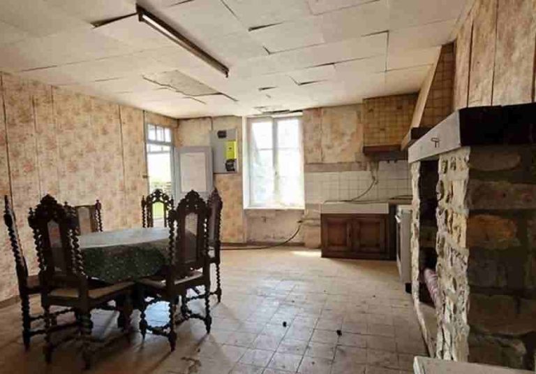 Stone house to renovate near Bion