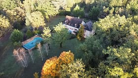 10 bed stone house for sale near Dussac