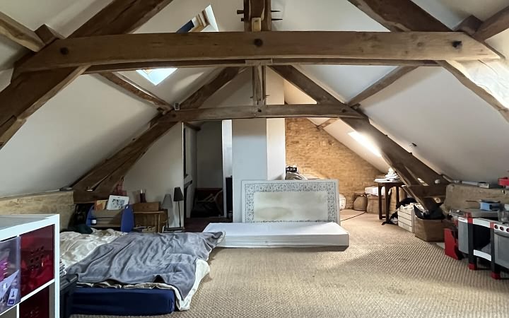 4 bed stone house for sale near Aubas