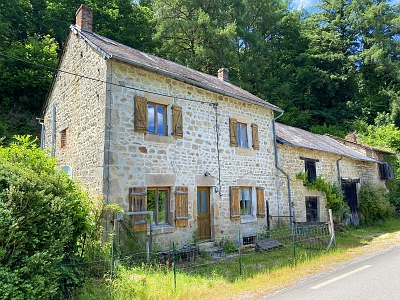 2 bed stone house for sale near Bujaleuf