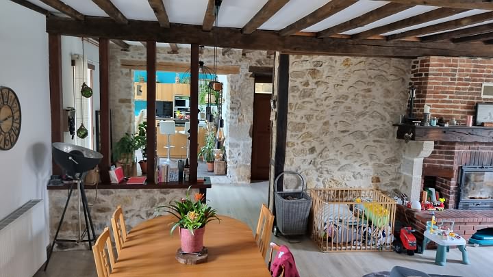4 bed stone house for sale near Goulat