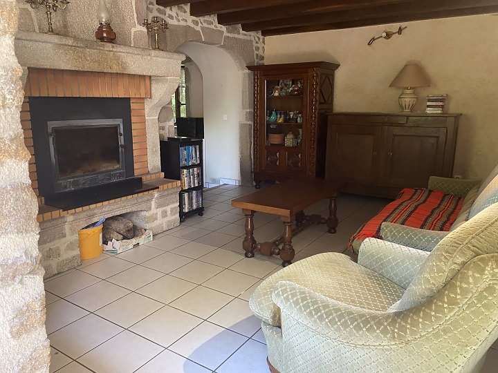3 bed stone house for sale near Bujaleuf