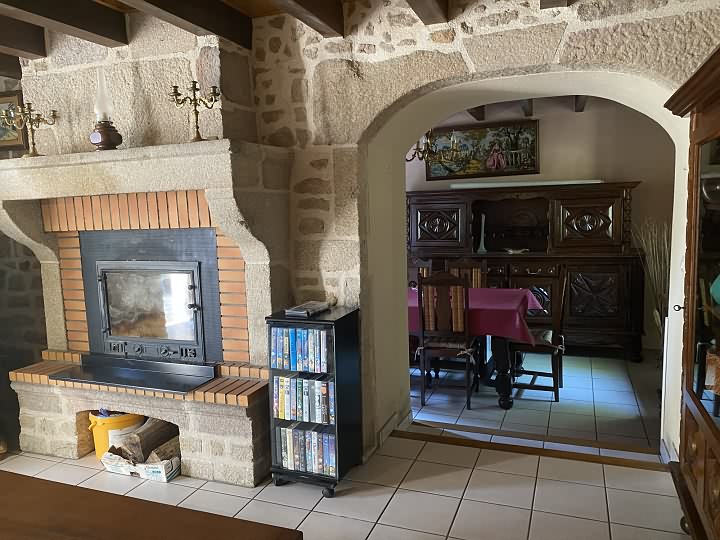 3 bed stone house for sale near Bujaleuf