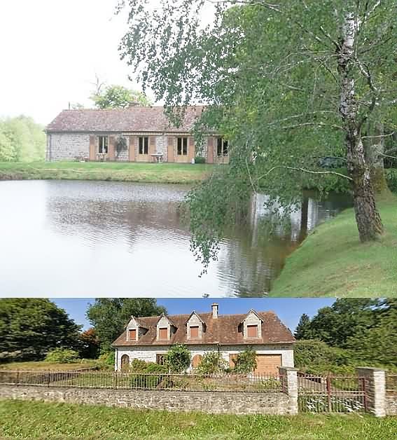 3 bed watermill for sale near Naillat