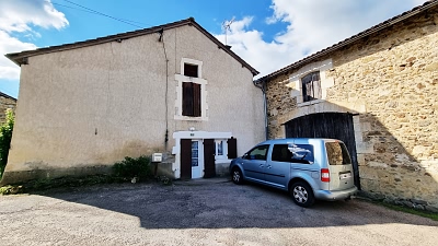 2 bed stone house for sale near Goulat