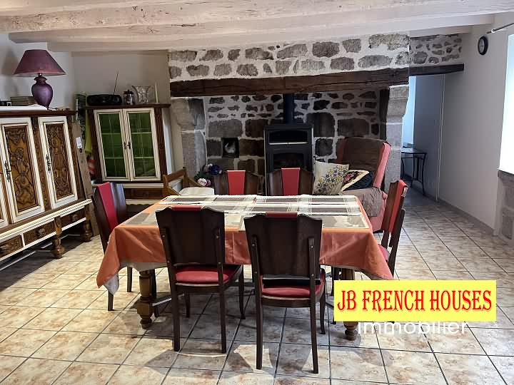 3 bed stone house for sale near Farges