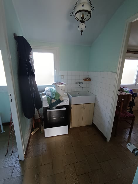 4 bed stone longère for sale near Bonen