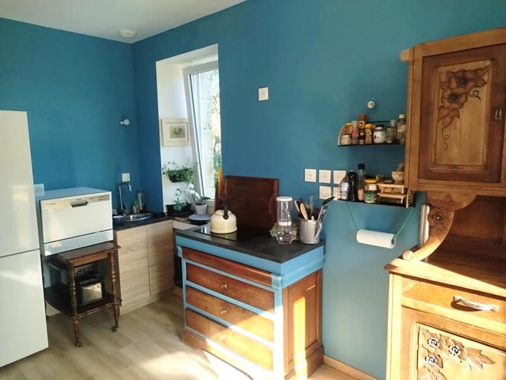 2 bed stone house for sale near Le Sourn