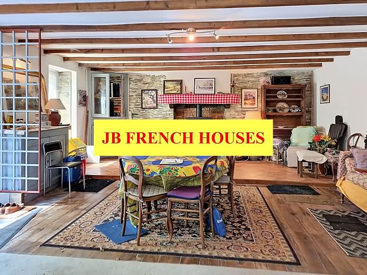 1 bed stone house for sale near Taupont