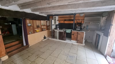 2 bed stone cottage for sale near Goulat